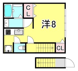 神田ハウスの物件間取画像